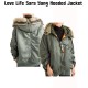Love Life Zoe Chao Green Satin Jacket