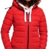 Mia Kirshner Love Lights Hanukkah Red Hooded Jacket Mia Kirshner Love Lights Hanukkah Red Hooded Jacket