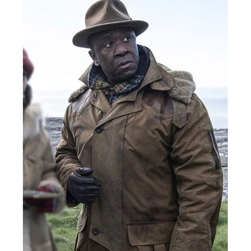 Lucian Msamati His Dark Materials Brown Coat Lucian Msamati His Dark Materials Brown Coat