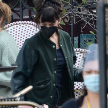 Am I Ok Dakota Johnson Varsity Green Jacket