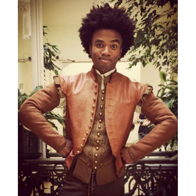 Galavant Luke Youngblood Leather Vest Galavant Luke Youngblood Leather Vest