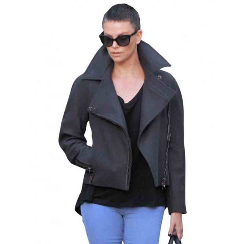 Mad Max Fury Road Charlize Theron Wool Jacket