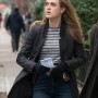 Manifest Melissa Roxburgh Black Coat