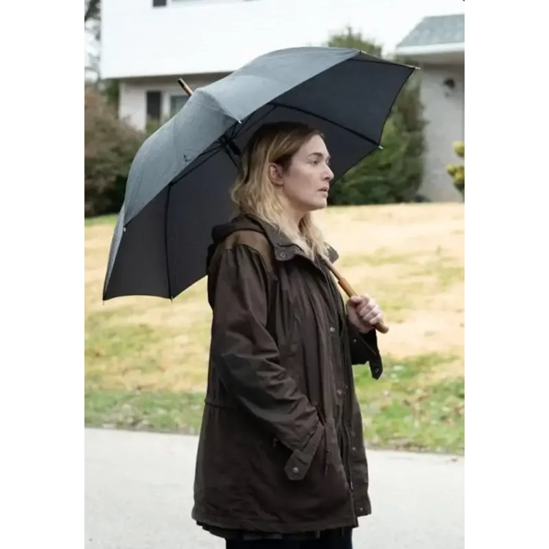 Mare of Easttown Kate Winslet Cotton Jacket Mare of Easttown Kate Winslet Cotton Jacket
