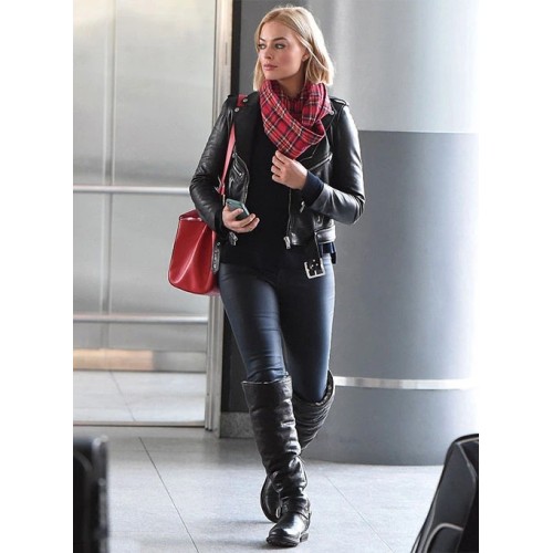 Margot Robbie Black Jacket Margot Robbie Black Jacket