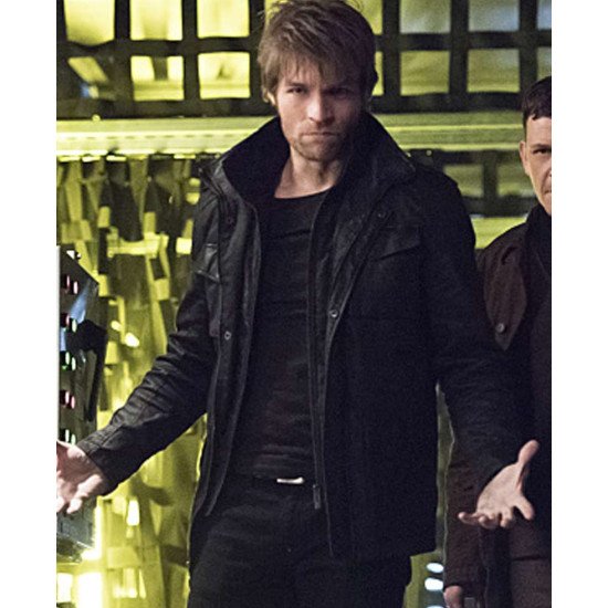 The Flash Liam Mcintyre Leather Jacket