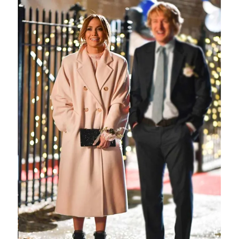 Marry Me Kat Valdez Double-Breasted Coat Marry Me Kat Valdez Double-Breasted Coat