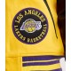 Mash Up Los Angeles Lakers Varsity Jacket