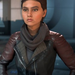 Mass Effect Andromeda Sara Ryder Leather Jacket