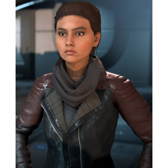Mass Effect Andromeda Sara Ryder Leather Jacket