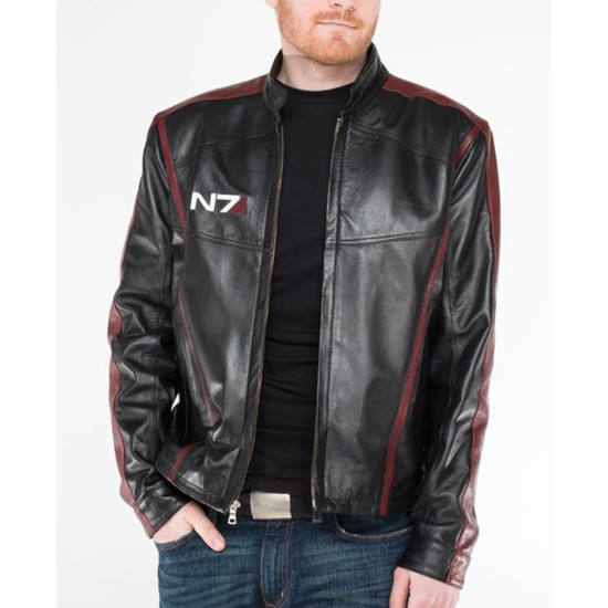 N7 Mass Effect 3 Leather Jacket