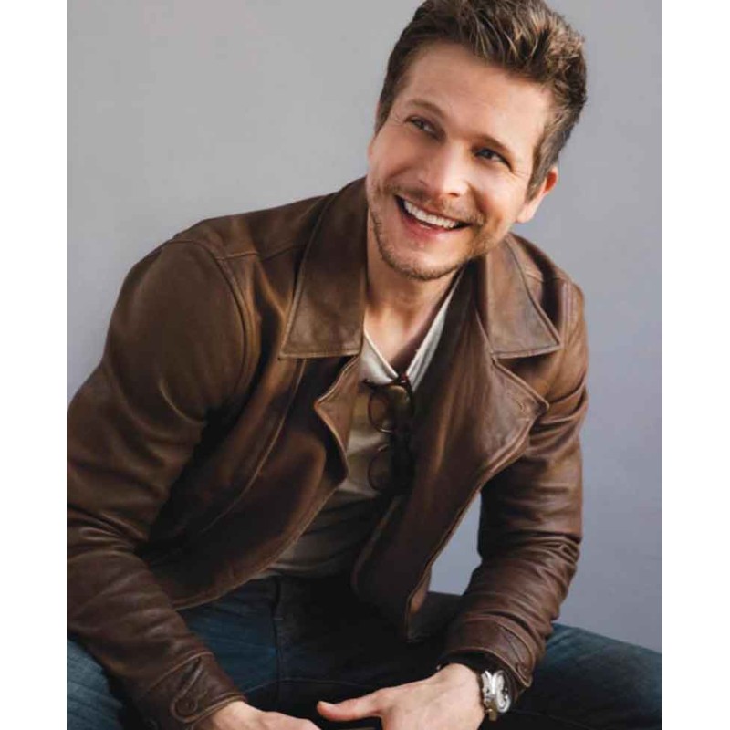 Matt Czuchry The Resident Brown Leather Jacket Matt Czuchry The Resident Brown Leather Jacket