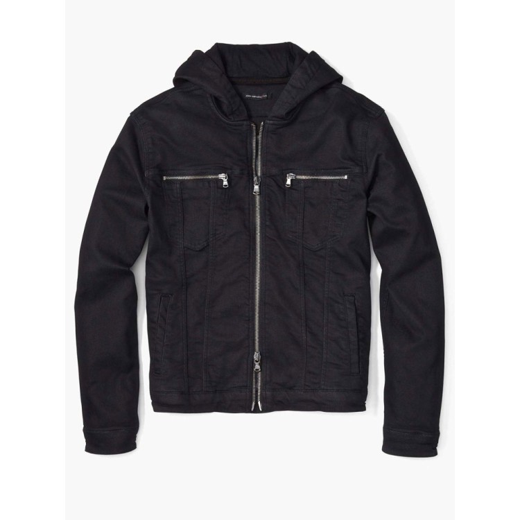 The Resident S04 Matt Czuchry Denim Black Jacket The Resident S04 Matt Czuchry Denim Black Jacket