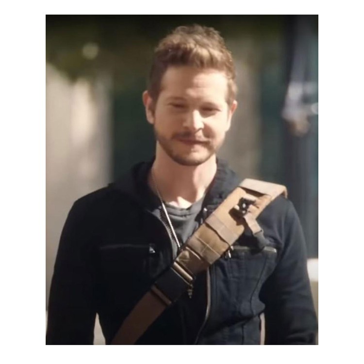 The Resident S04 Matt Czuchry Denim Black Jacket