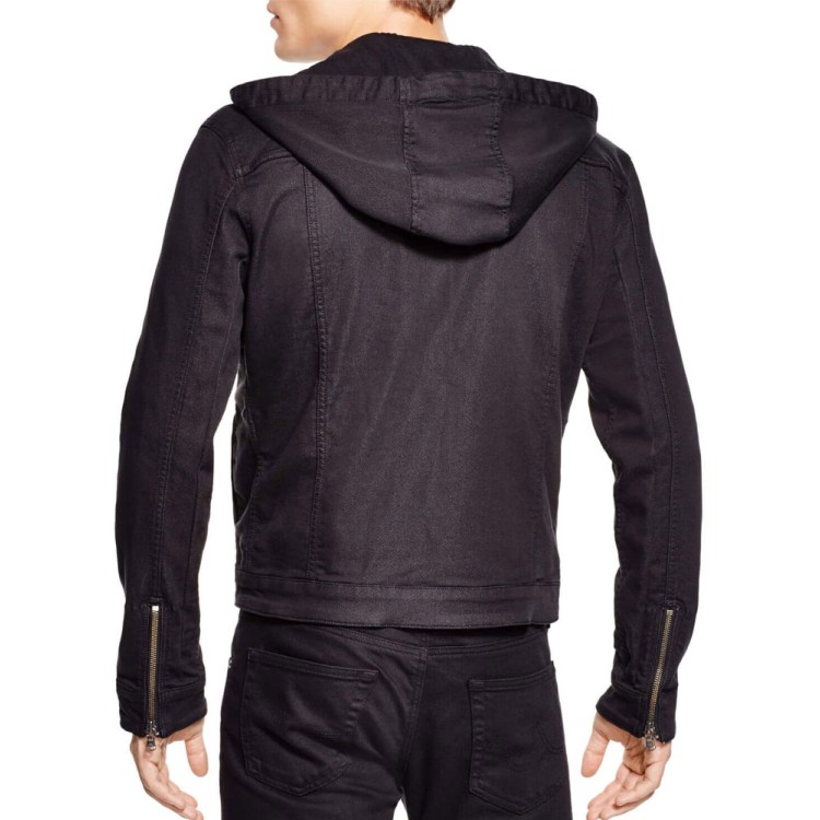 The Resident S04 Matt Czuchry Denim Black Jacket The Resident S04 Matt Czuchry Denim Black Jacket