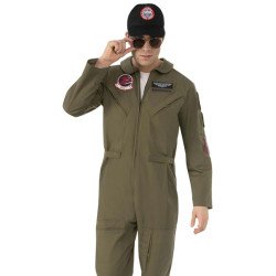 Maverick Top Gun Costume Jumpsuit