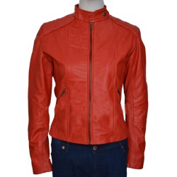 Minority Report Lara Vega Leather Jacket