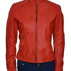 Minority Report Lara Vega Leather Jacket