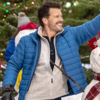 Meet Me at Christmas Mark Deklin Blue Jacket