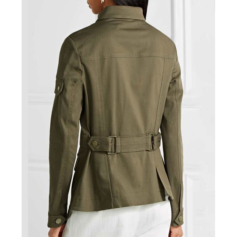 Melania Trump Cotton Military Jacket Melania Trump Cotton Military Jacket