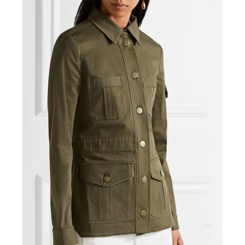 Melania Trump Cotton Military Jacket Melania Trump Cotton Military Jacket