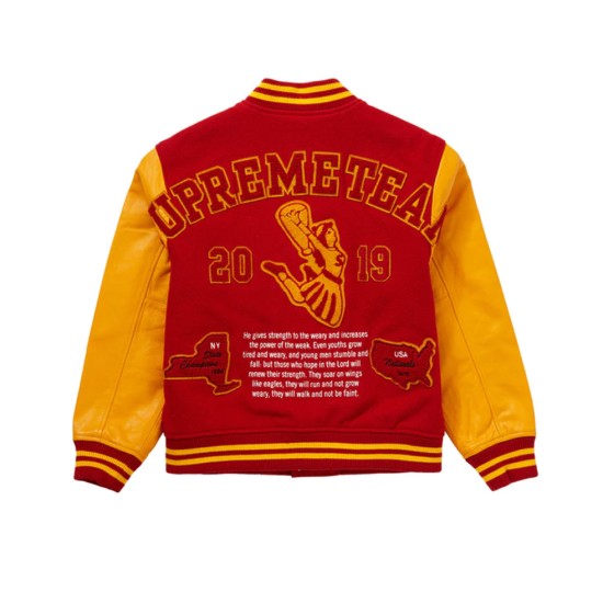 Men's Varsity Supreme Team S Letterman Jacket