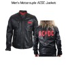 Men's ACDC Biker Leather Jacket