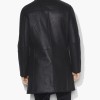 Men's Casual Wear Black Faux Shearling Coat Men's Casual Wear Black Faux Shearling Coat