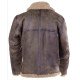 Men's Aviator A2 Shearling Belted Leather Jacket