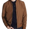 Men's Bomber Brown Baseball Jacket Men's Bomber Brown Baseball Jacket