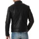 Men's Casual Diamond Quilted Shoulder Belted Collar Jacket