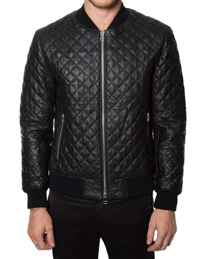 quilted jacket bomber