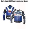 Men's Biker GSXR Suzuki Leather Jacket Men's Biker GSXR Suzuki Leather Jacket
