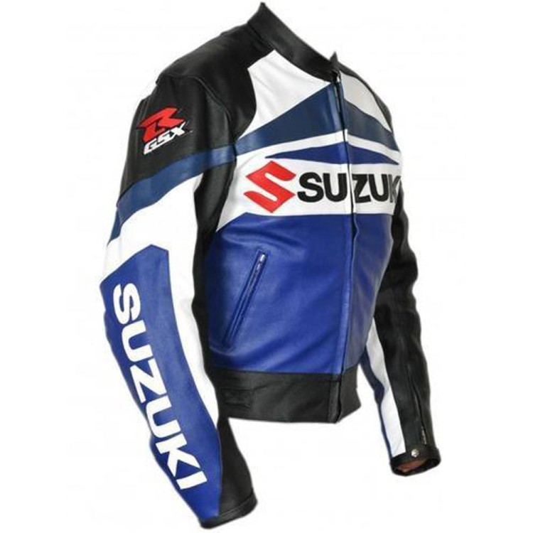 Men's Biker GSXR Suzuki Leather Jacket Men's Biker GSXR Suzuki Leather Jacket