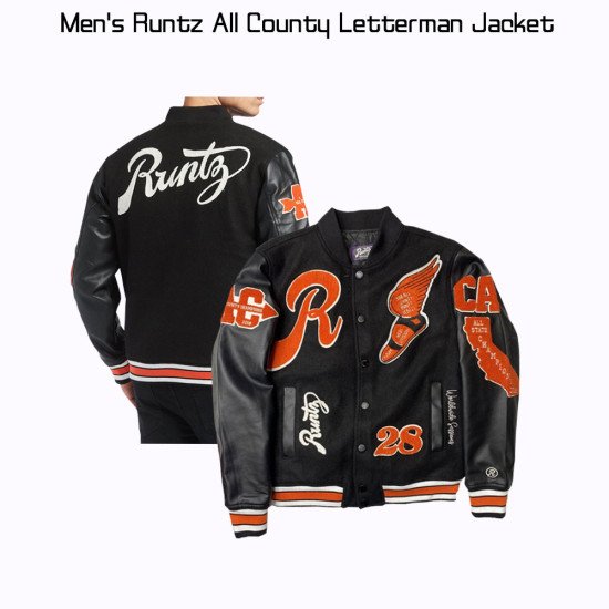 Men's Runtz All County Letterman Jacket