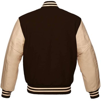 Men's FJM106 Brown Bomber Jacket