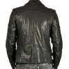 Men's Casual Stand Collar Black Leather Jacket Men's Casual Stand Collar Black Leather Jacket