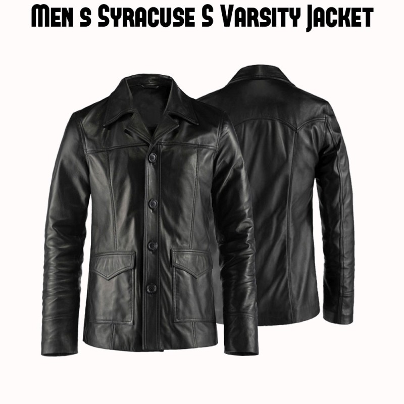 Men's Hitman Classic 70’s Leather Coat Men's Hitman Classic 70’s Leather Coat