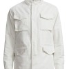 Men's White Field Jacket Men's White Field Jacket