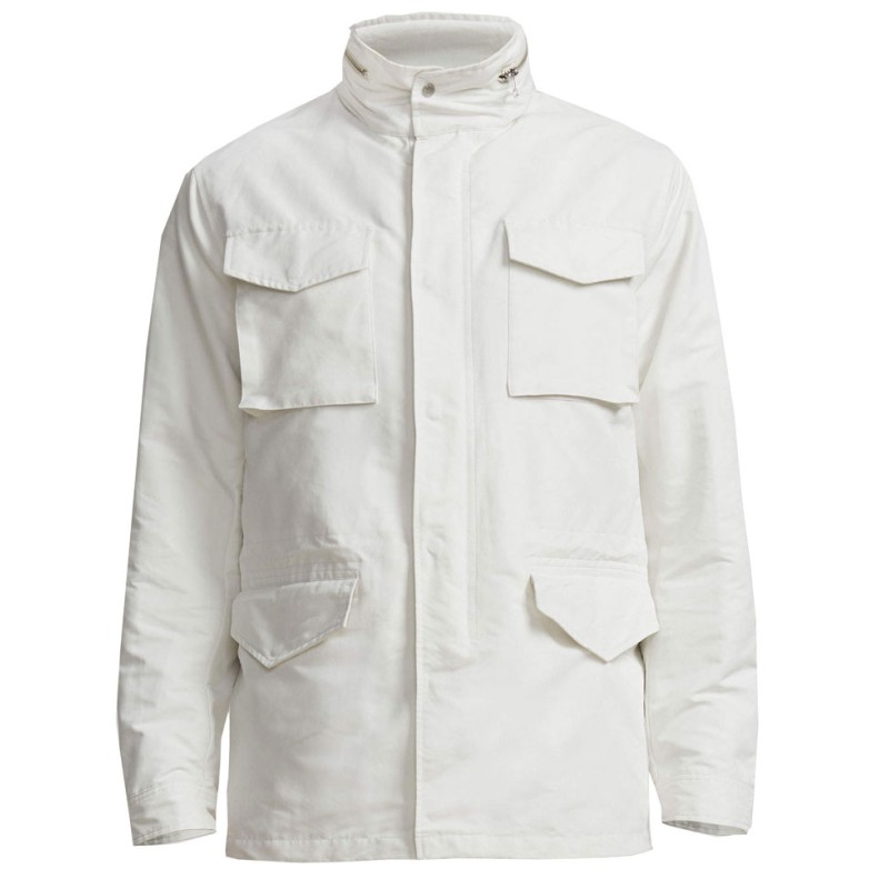 Men's White Field Jacket Men's White Field Jacket
