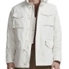 Men's White Field Jacket Men's White Field Jacket
