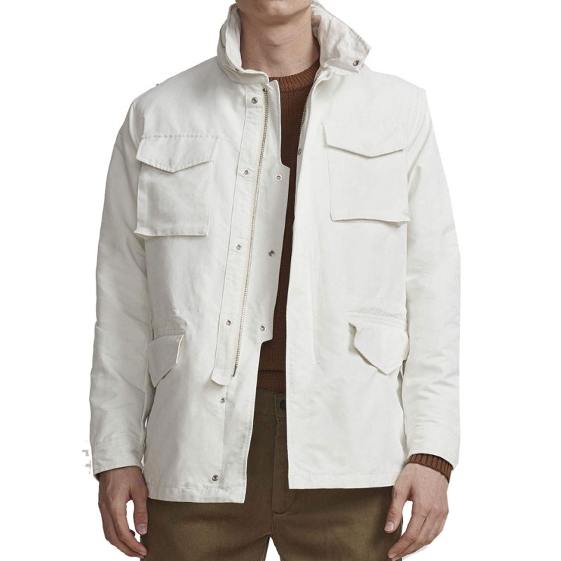 Men's White Field Jacket Men's White Field Jacket