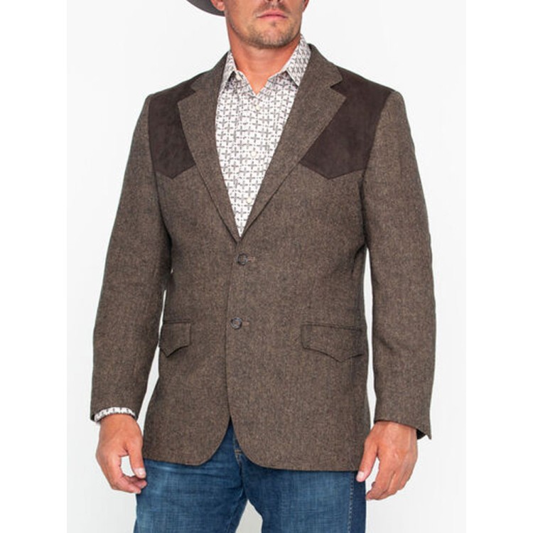 Men's Sport Cowboy Western Button Blazer Men's Sport Cowboy Western Button Blazer