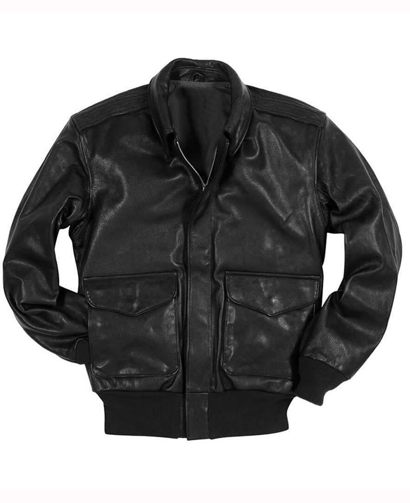 A2 leather bomber jacket on sale