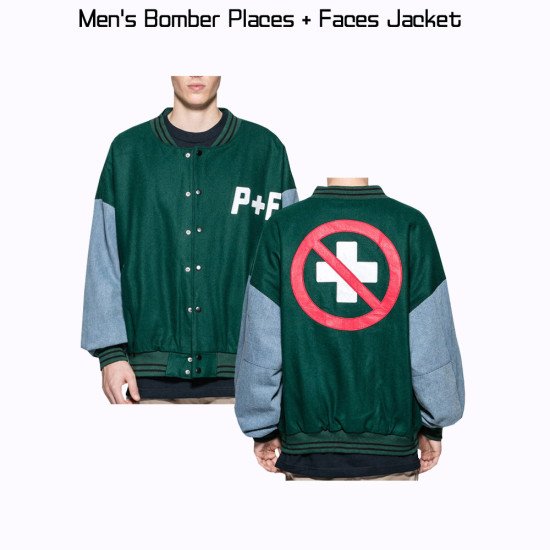 Men's Bomber Places + Faces Jacket