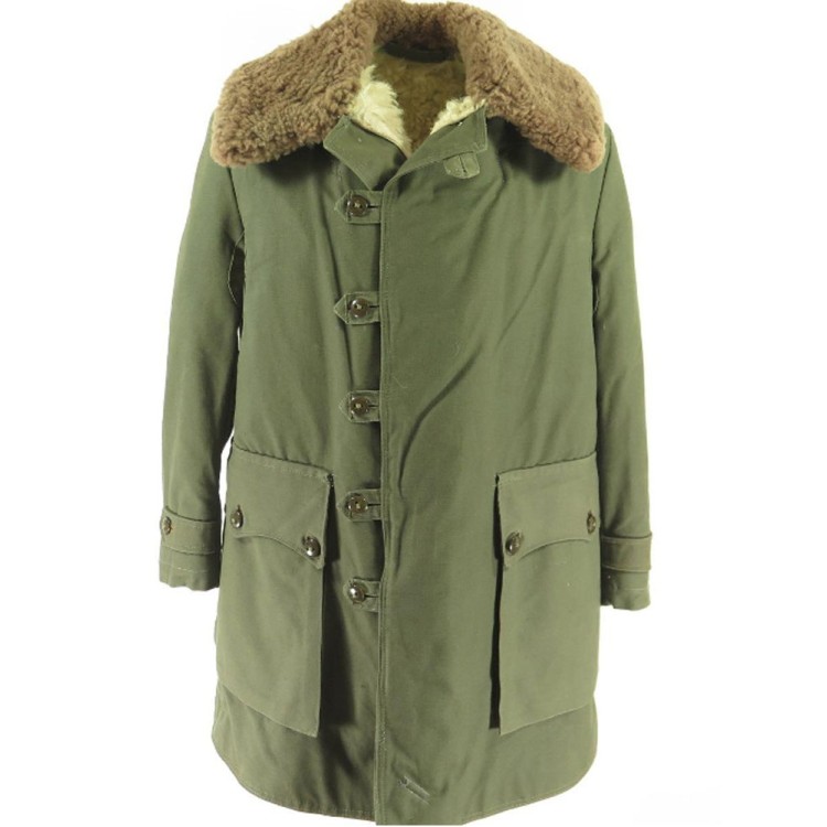 Men's M1909 Field Swedish Green Cotton Coat