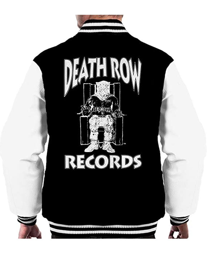 Death Row Green Paisley Varsity Jacket