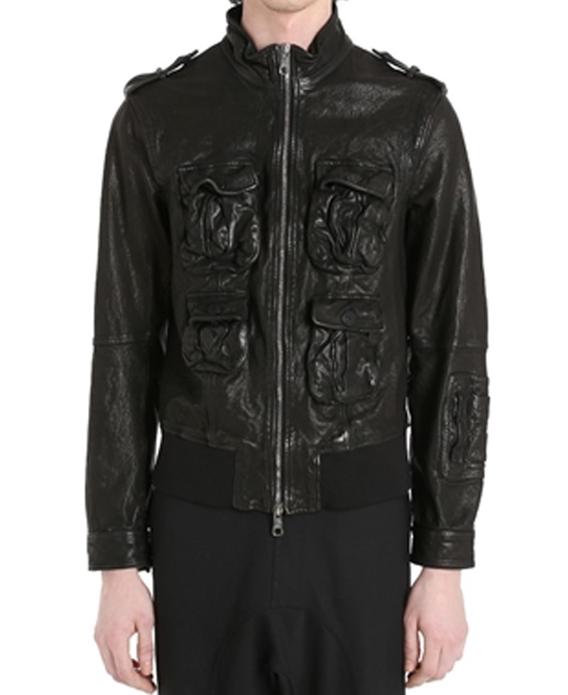 multi pocket bomber jacket