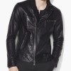 Men's Genuine Leather Biker Jacket