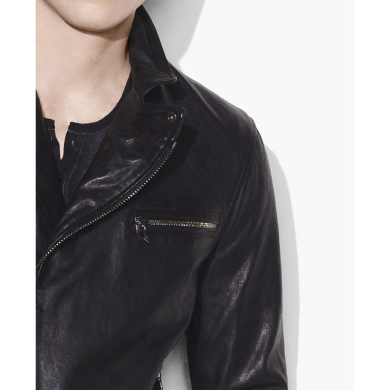 Men's Genuine Leather Biker Jacket Men's Genuine Leather Biker Jacket